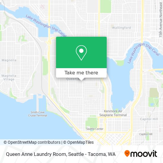 Queen Anne Laundry Room map