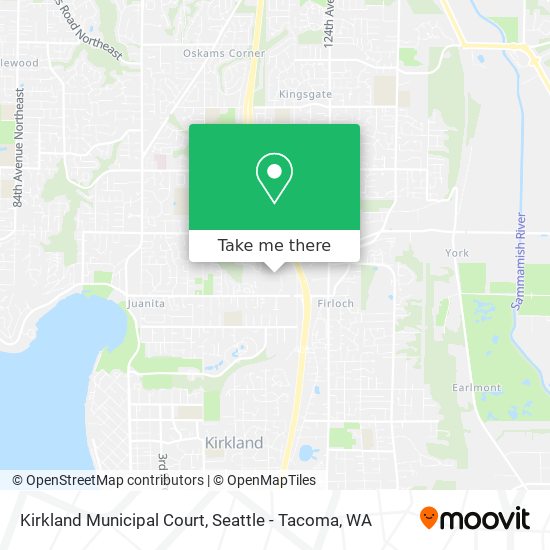 Mapa de Kirkland Municipal Court