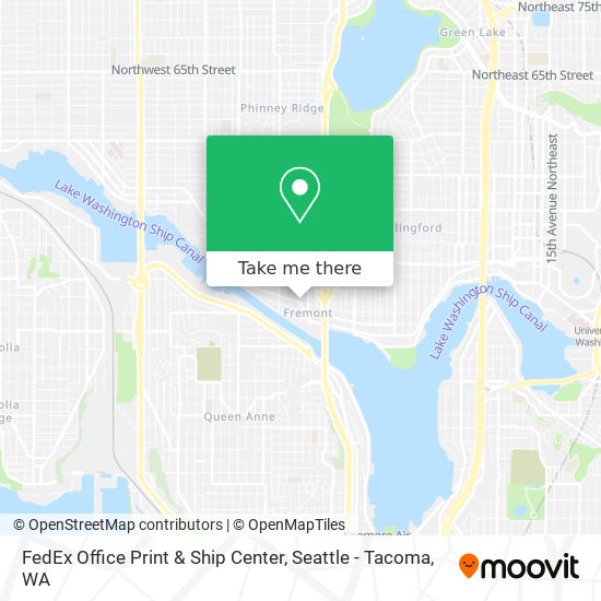 FedEx Office Print & Ship Center map