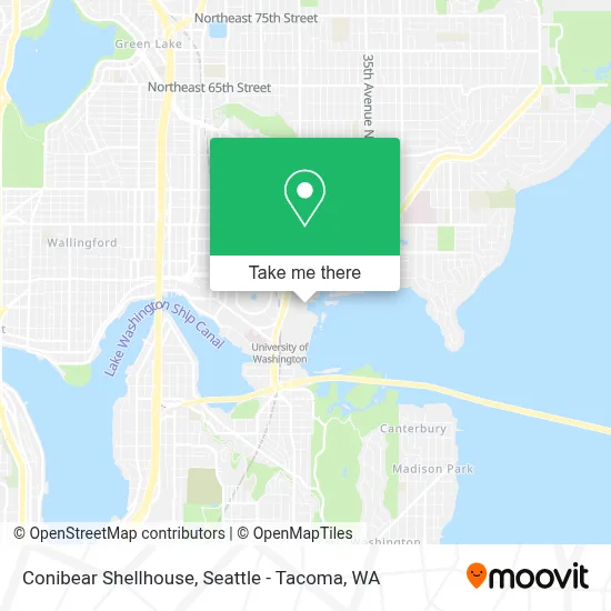 Conibear Shellhouse map