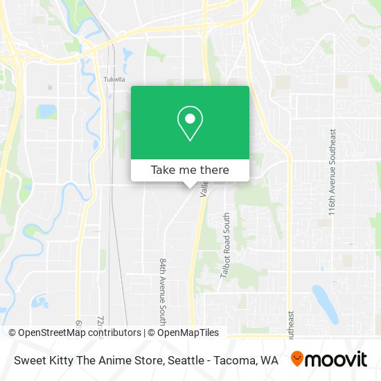 Sweet Kitty The Anime Store map