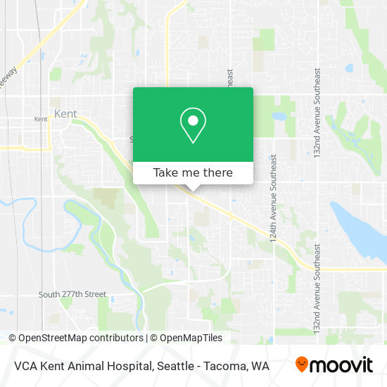 VCA Kent Animal Hospital map