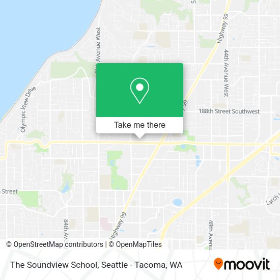 The Soundview School map
