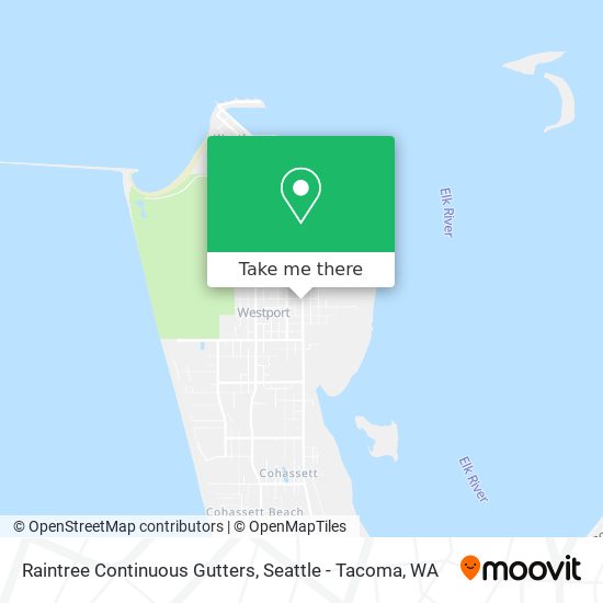 Mapa de Raintree Continuous Gutters