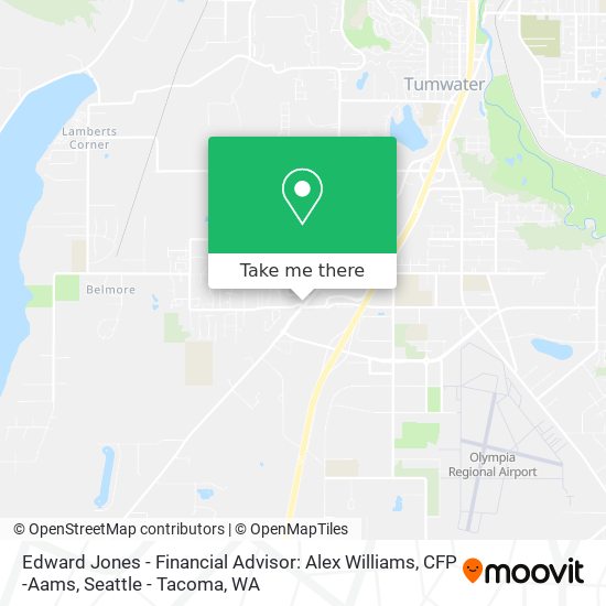 Mapa de Edward Jones - Financial Advisor: Alex Williams, CFP -Aams