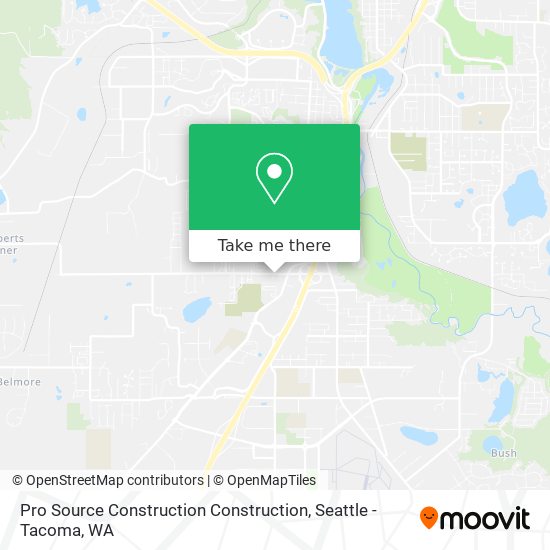 Mapa de Pro Source Construction Construction
