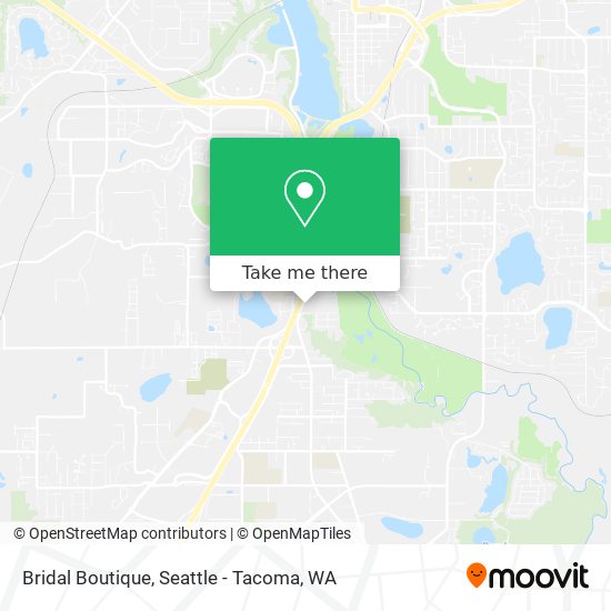 Bridal Boutique map