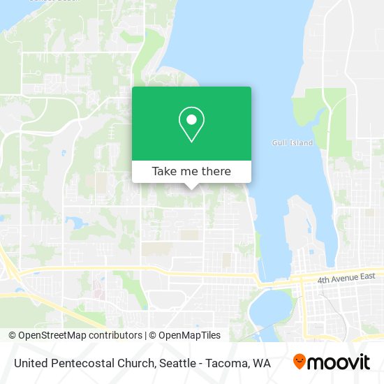 United Pentecostal Church map