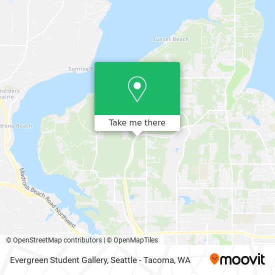 Evergreen Student Gallery map