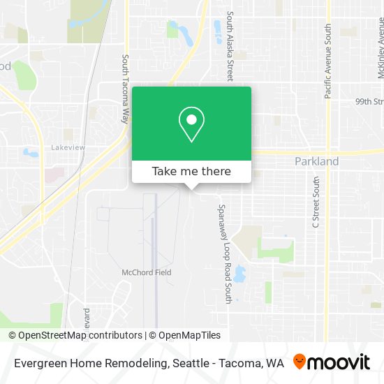 Mapa de Evergreen Home Remodeling