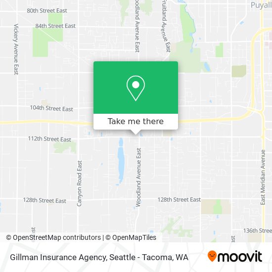 Gillman Insurance Agency map