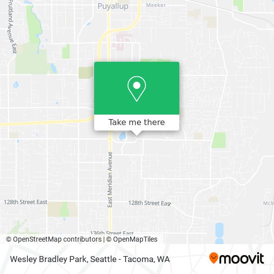 Wesley Bradley Park map