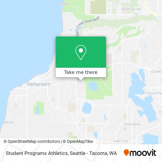 Student Programs Athletics map