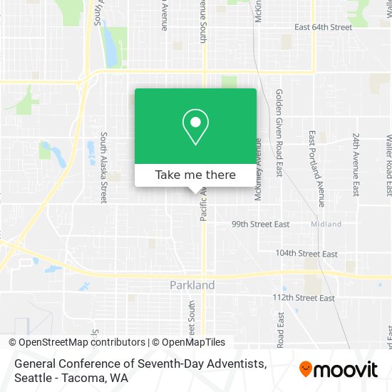 Mapa de General Conference of Seventh-Day Adventists