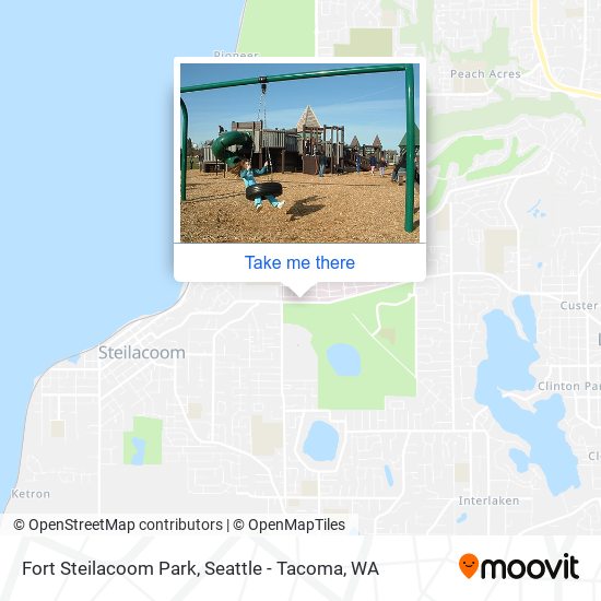 Fort Steilacoom Park map