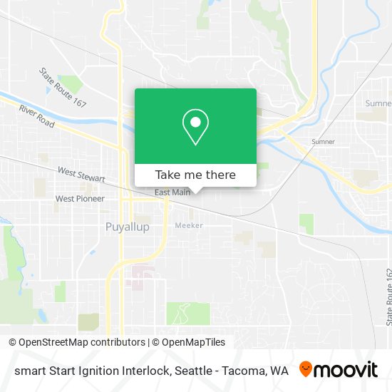 smart Start Ignition Interlock map