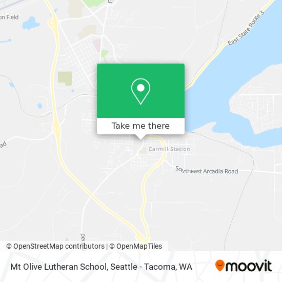 Mapa de Mt Olive Lutheran School
