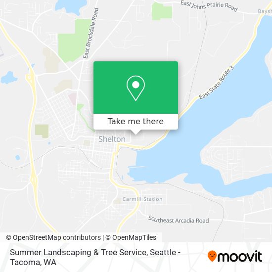 Summer Landscaping & Tree Service map