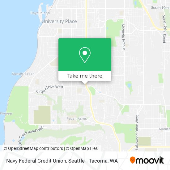 Navy Federal Credit Union map