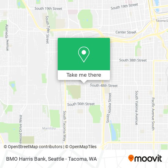 BMO Harris Bank map