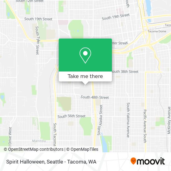 Spirit Halloween map