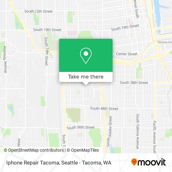 Iphone Repair Tacoma map