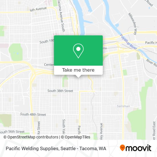 Mapa de Pacific Welding Supplies