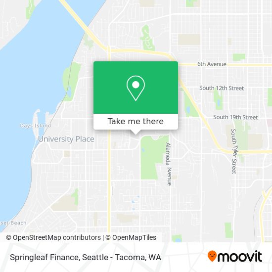 Springleaf Finance map