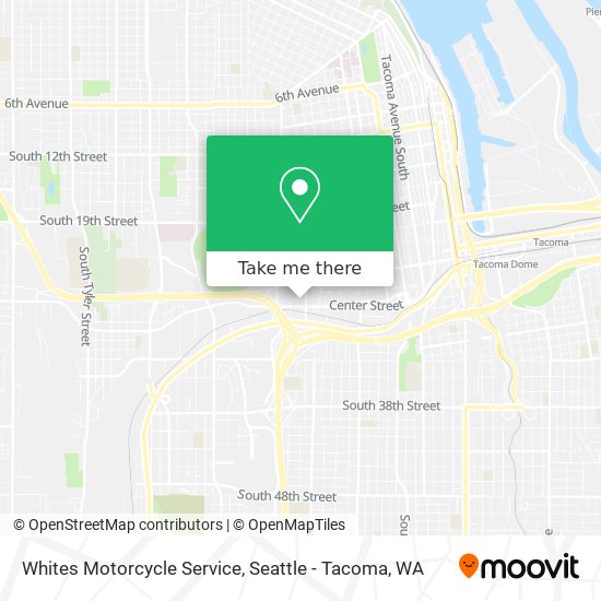 Whites Motorcycle Service map