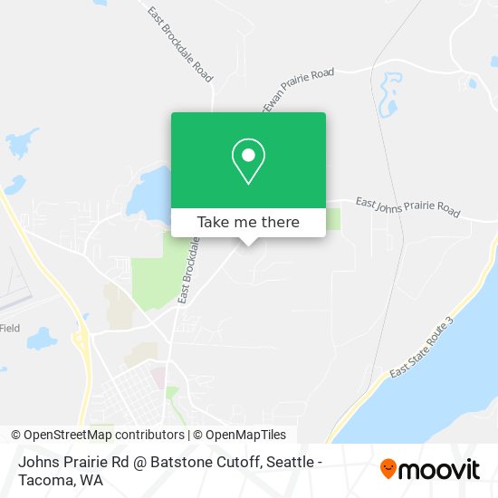 Johns Prairie Rd @ Batstone Cutoff map