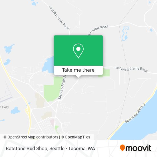 Mapa de Batstone Bud Shop