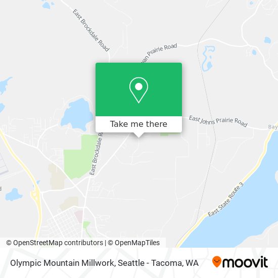 Mapa de Olympic Mountain Millwork