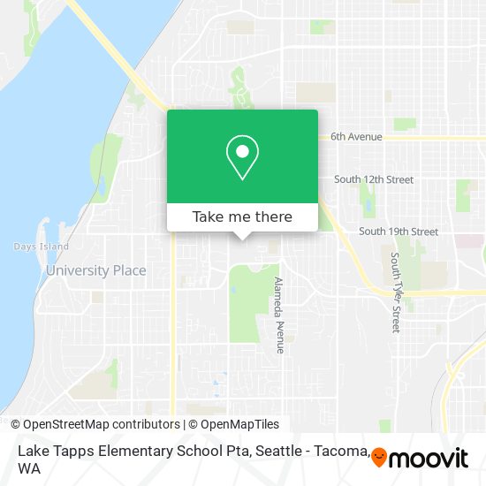 Lake Tapps Elementary School Pta map