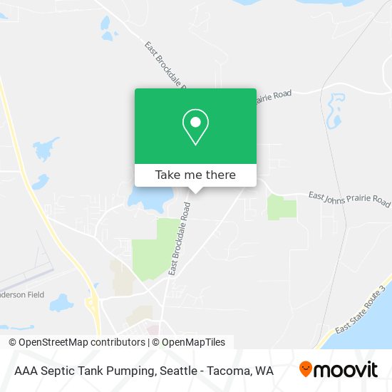 Mapa de AAA Septic Tank Pumping
