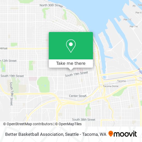 Better Basketball Association map