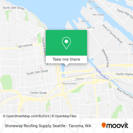 Mapa de Stoneway Roofing Supply