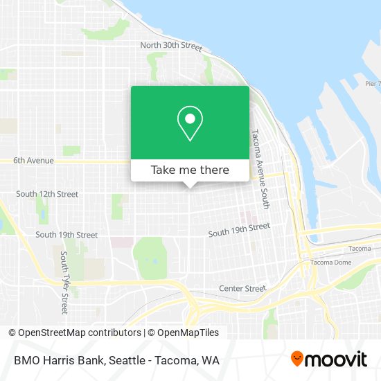 BMO Harris Bank map