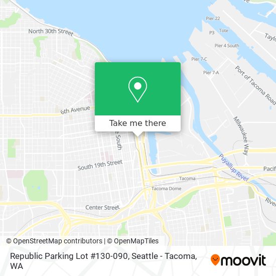Mapa de Republic Parking Lot #130-090