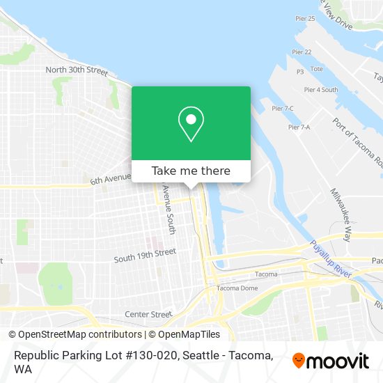 Mapa de Republic Parking Lot #130-020