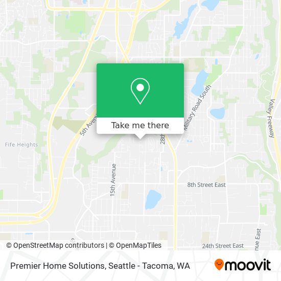 Premier Home Solutions map