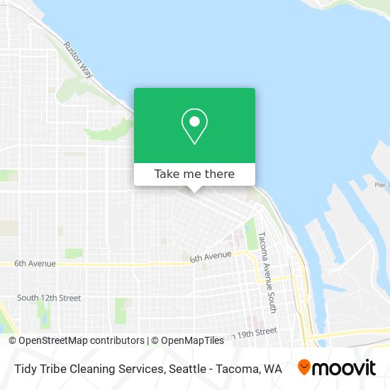 Tidy Tribe Cleaning Services map