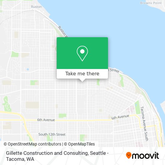 Gillette Construction and Consulting map