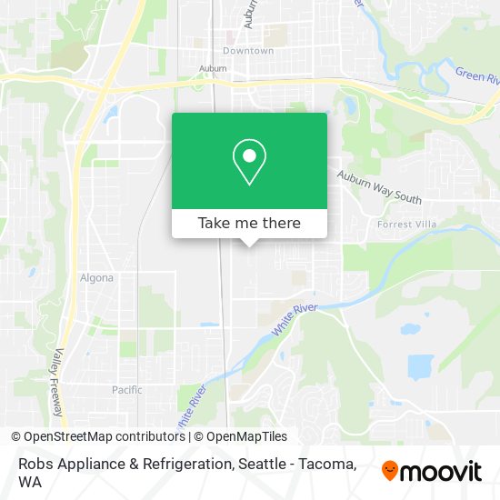 Robs Appliance & Refrigeration map