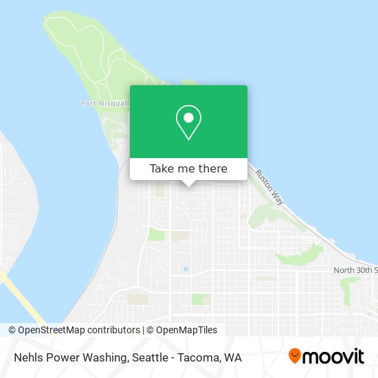 Nehls Power Washing map