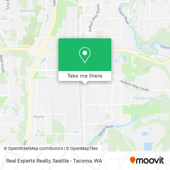 Real Experts Realty map