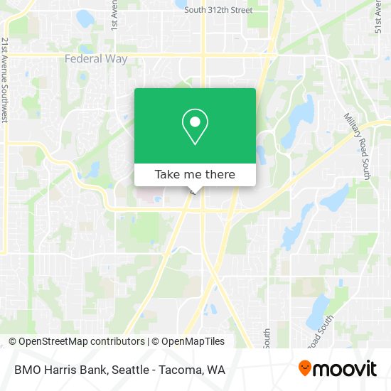 BMO Harris Bank map