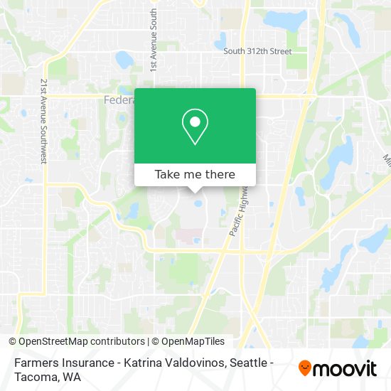 Farmers Insurance - Katrina Valdovinos map