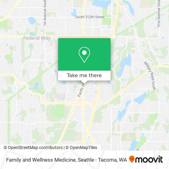 Family and Wellness Medicine map