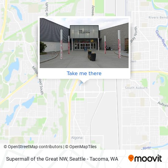 Supermall of the Great NW map