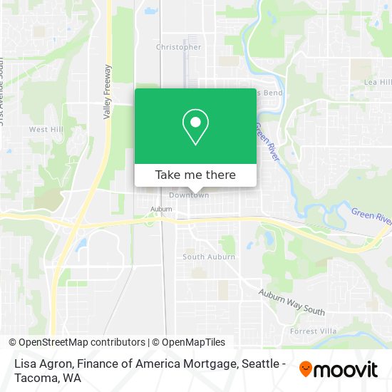 Mapa de Lisa Agron, Finance of America Mortgage